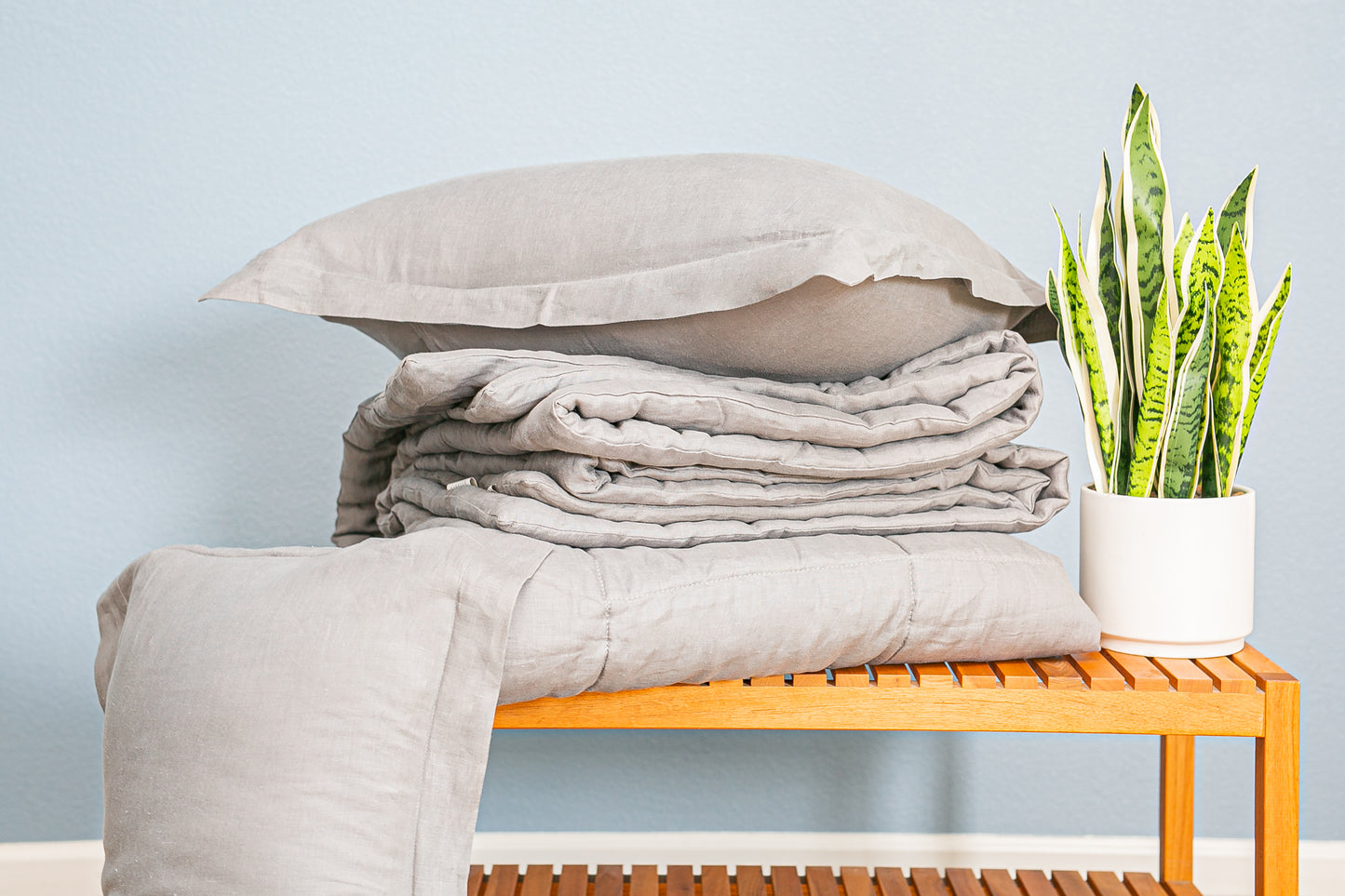 Linen Comforter Set