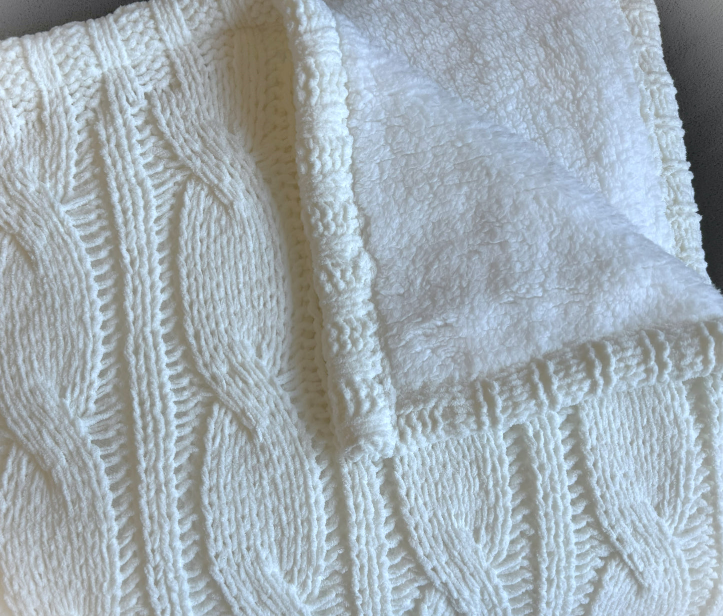 Sweater Cable Throw