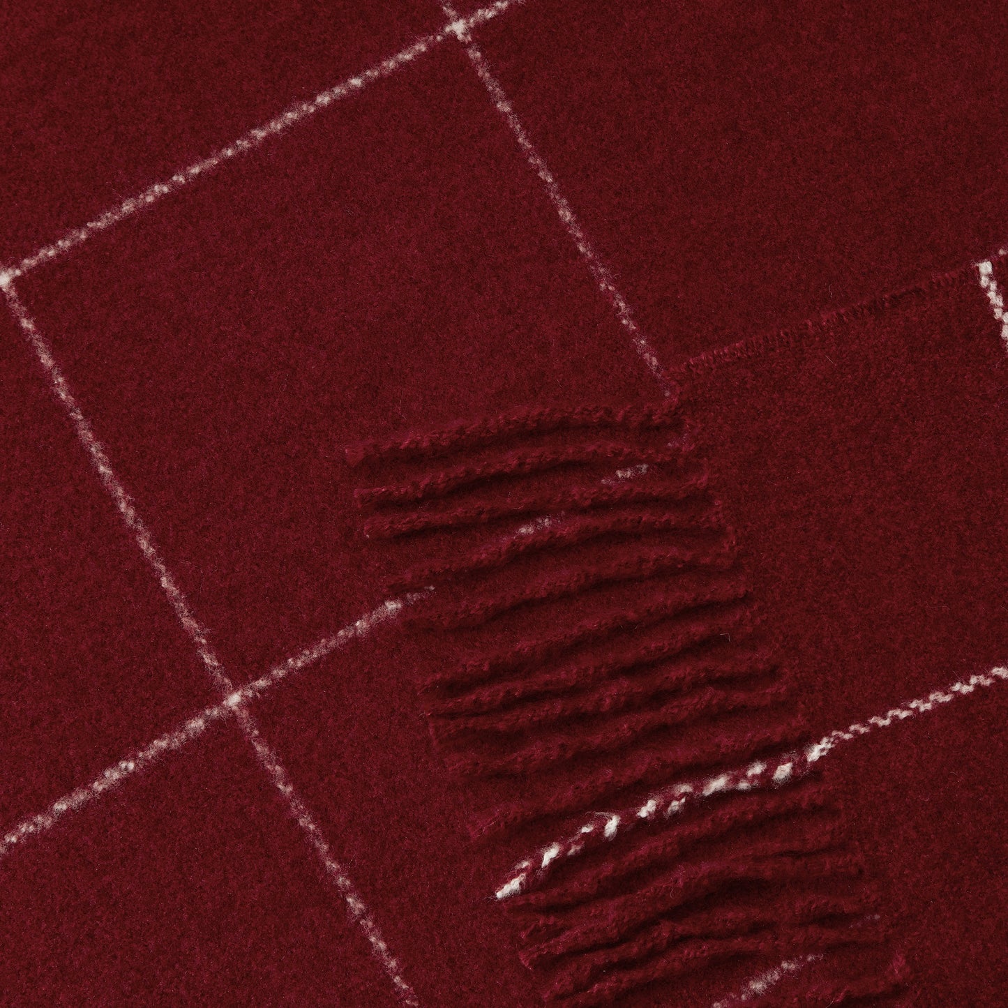 Cashmere-Like Throw (Windowpane) 50x60"
