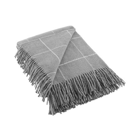 Cashmere-Like Throw (Windowpane) 50x60"