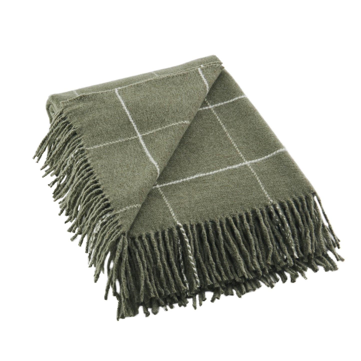 Cashmere-Like Throw (Windowpane) 50x60"